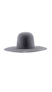 Rock'em 6X Dark Gray Beaver Open Crown Felt Cowboy Hat