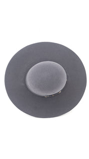 Rock'em 6X Dark Gray Beaver Open Crown Felt Cowboy Hat