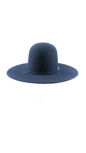 Rock'em 8X Blue Navy Grizzly Fur Open Crown Felt Cowboy Hat
