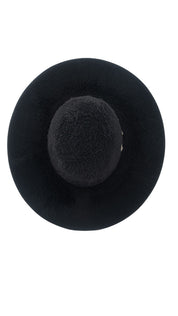 Rock'em 10X Black Grizzly Fur Open Crown Felt Cowboy Hat