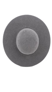 Rock'em 10X Dark Gray Grizzly Fur Open Crown Felt Cowboy Hat