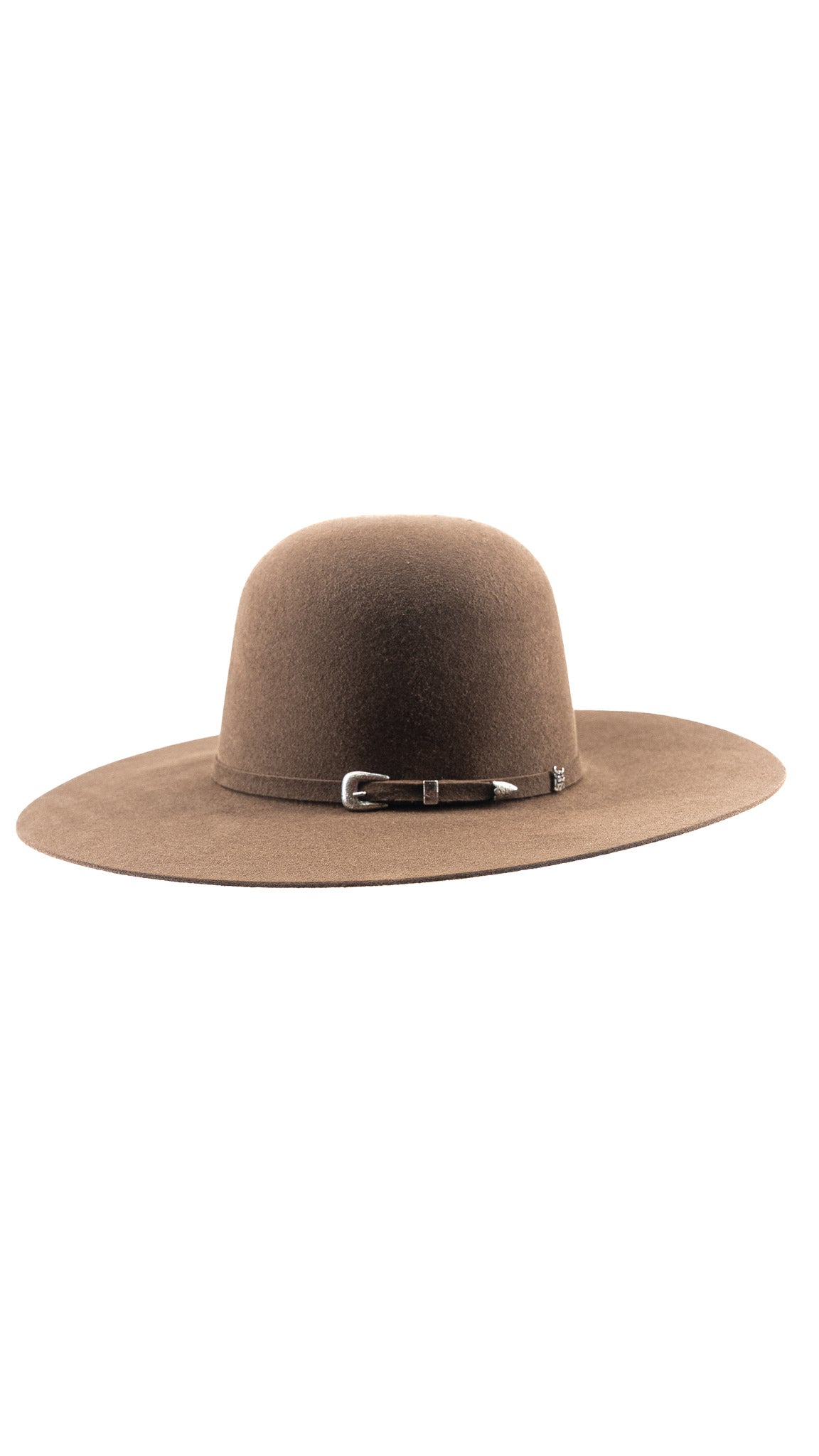 Rock'em 6X Castor Beaver Open Crown Felt Cowboy Hat