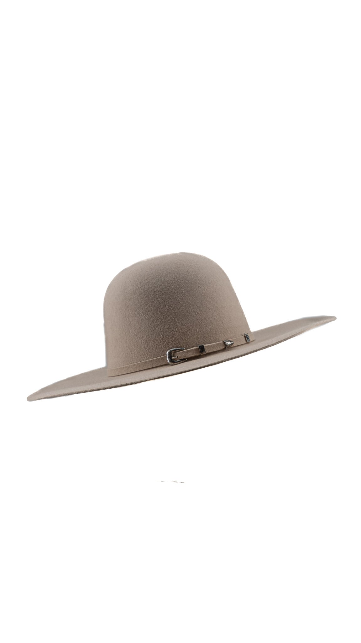 Rock'em 10X Silver belly Beaver Open Crown Felt Cowboy Hat