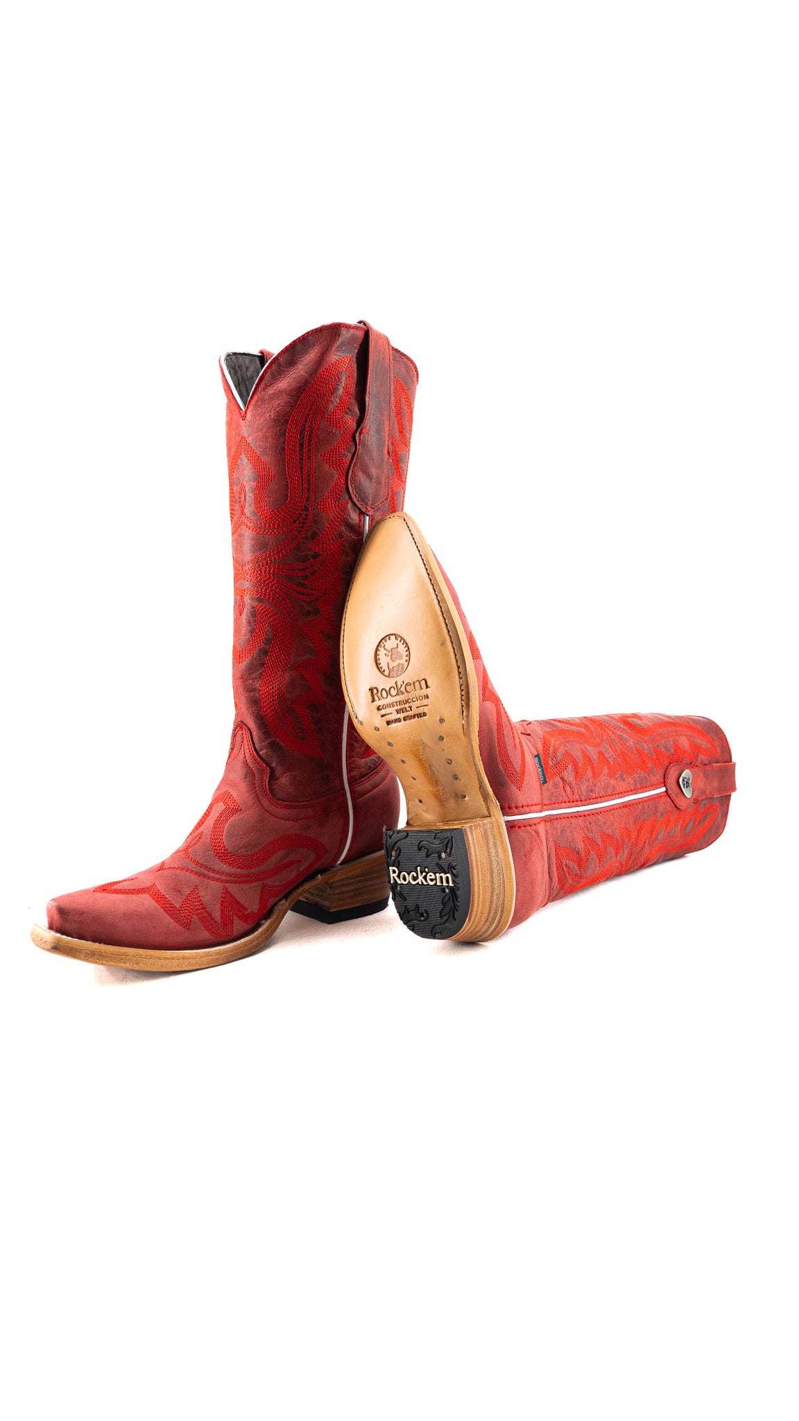 Madeline Midi Snip Toe Cowgirl Boot