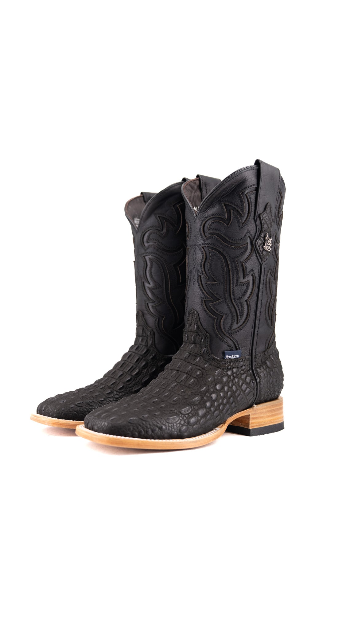 Bruce Rappaport Boot Bruce Mini Hornback Square Toe Cowboy Boot – Rock'Em