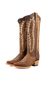 Zilla Tall Snip Toe Cowgirl Boot
