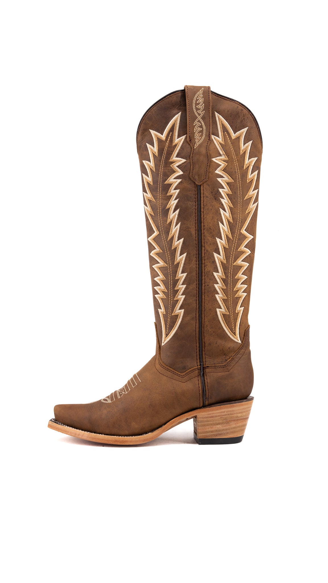 Zilla Tall Snip Toe Cowgirl Boot
