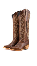 Genesis Rhinestone Tall Snip Toe Cowgirl Boot