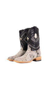 Prescott Cowhide Square Toe Cowboy Boot Size 7 Box YM1