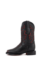 Little Kids Bruce Python Red Bottom Cowboy Boot