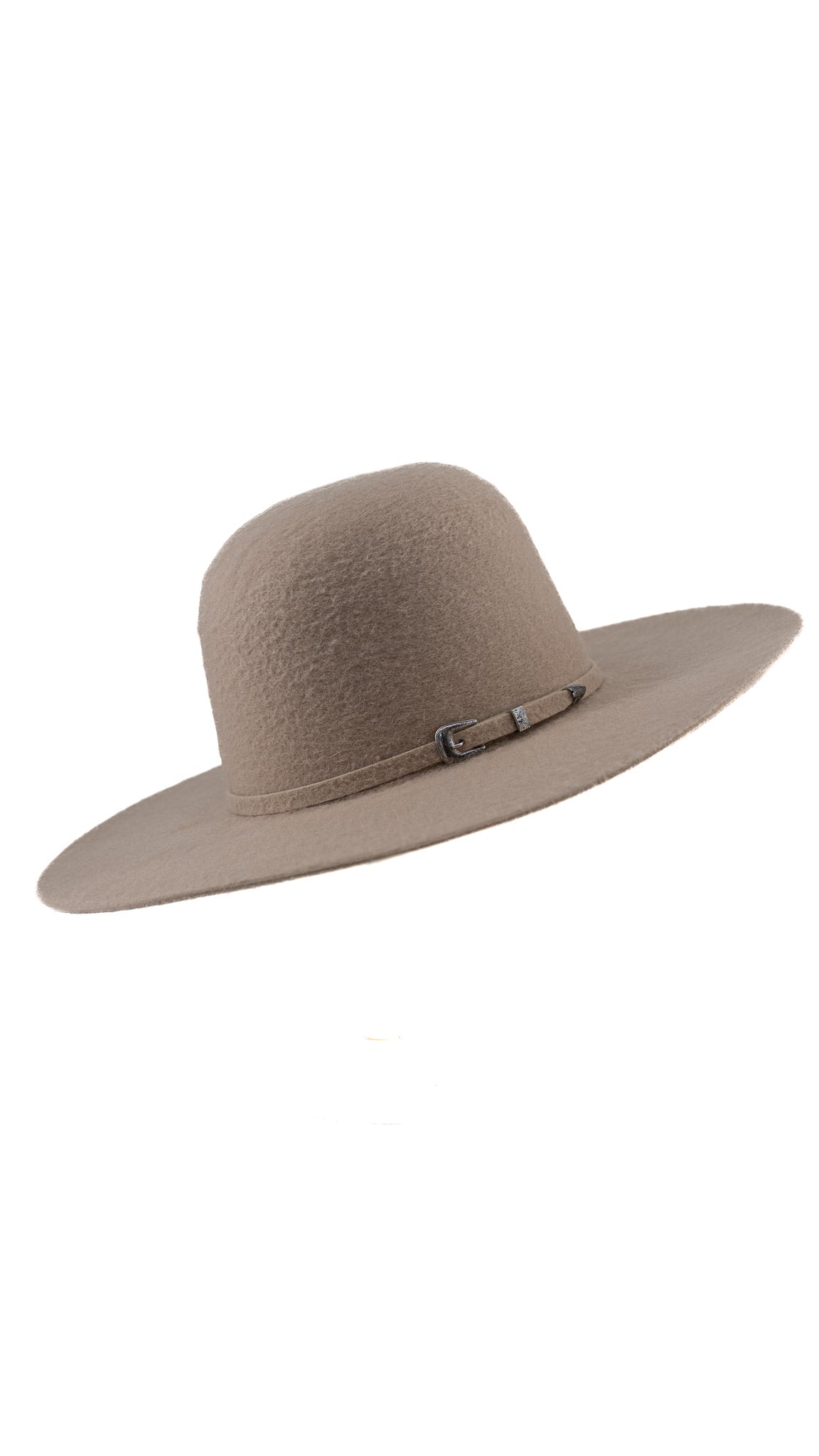 Rock'em 8X Silver Belly Grizzly Fur Open Crown Felt Cowboy Hat