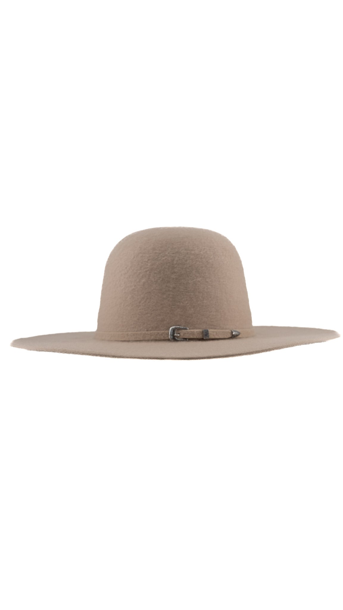 Rock'em 8X Silver Belly Grizzly Fur Open Crown Felt Cowboy Hat
