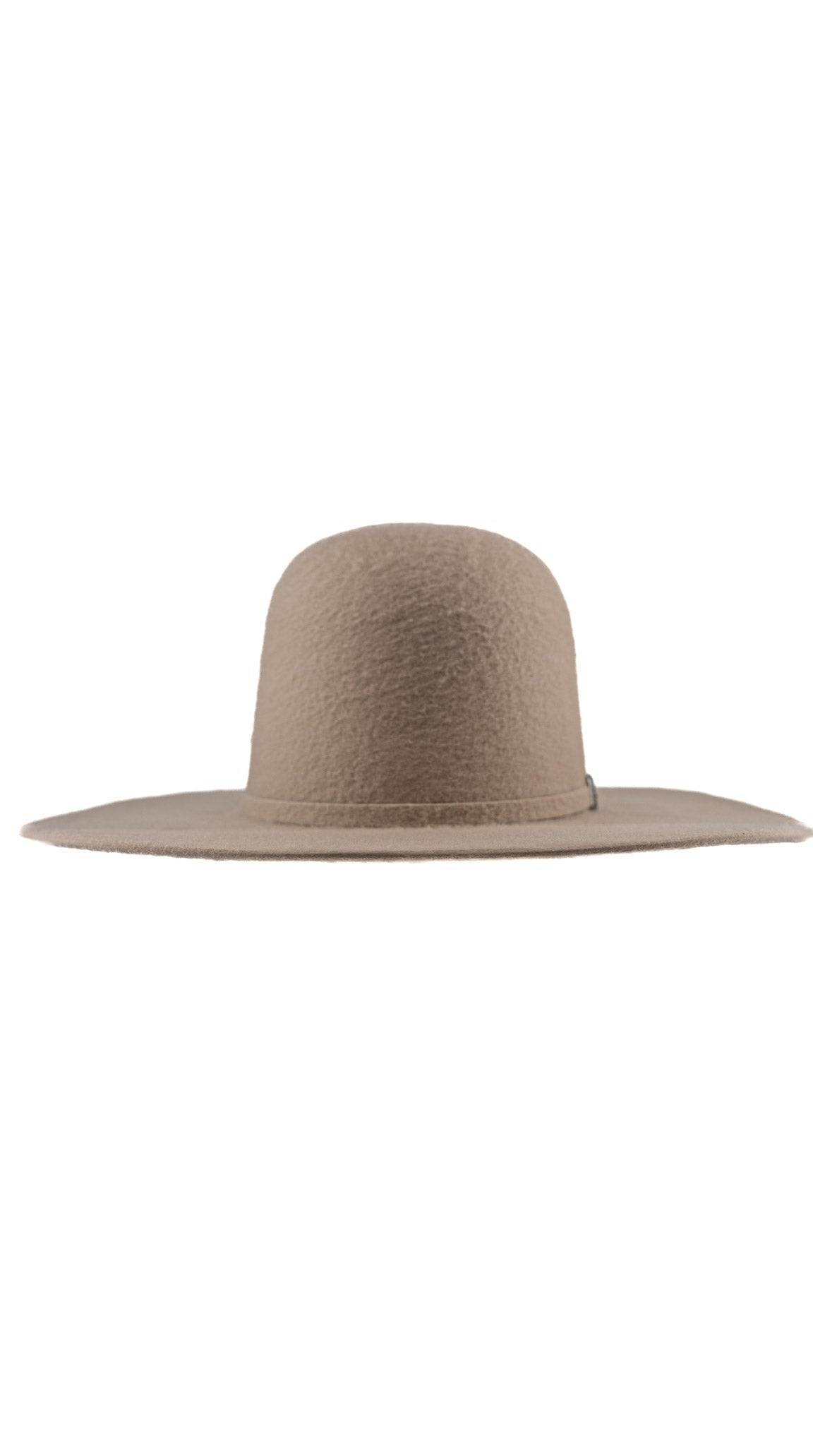 Rock'em 8X Silver Belly Grizzly Fur Open Crown Felt Cowboy Hat