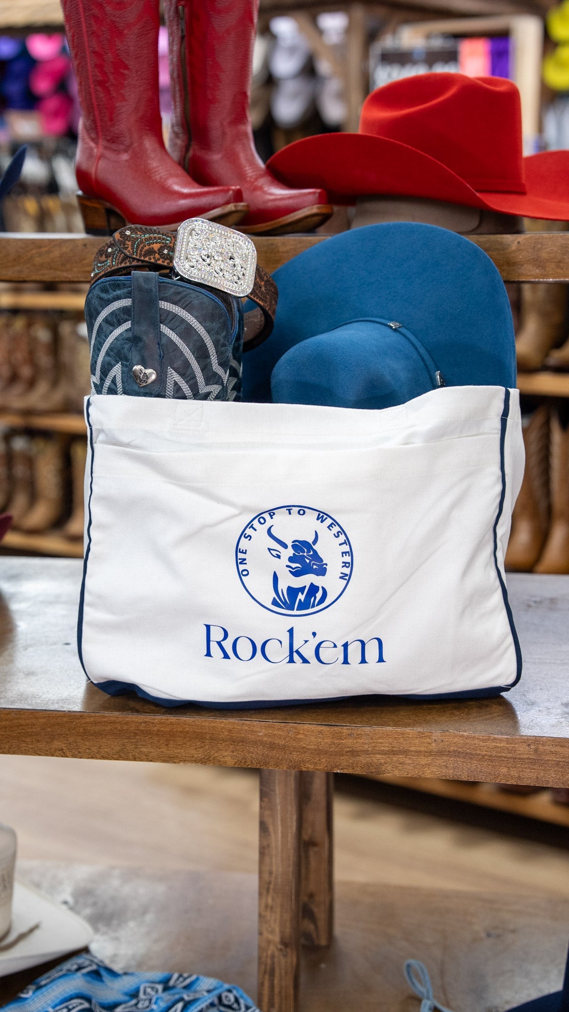 🎁 Rock'em Tote Bag (100% off)