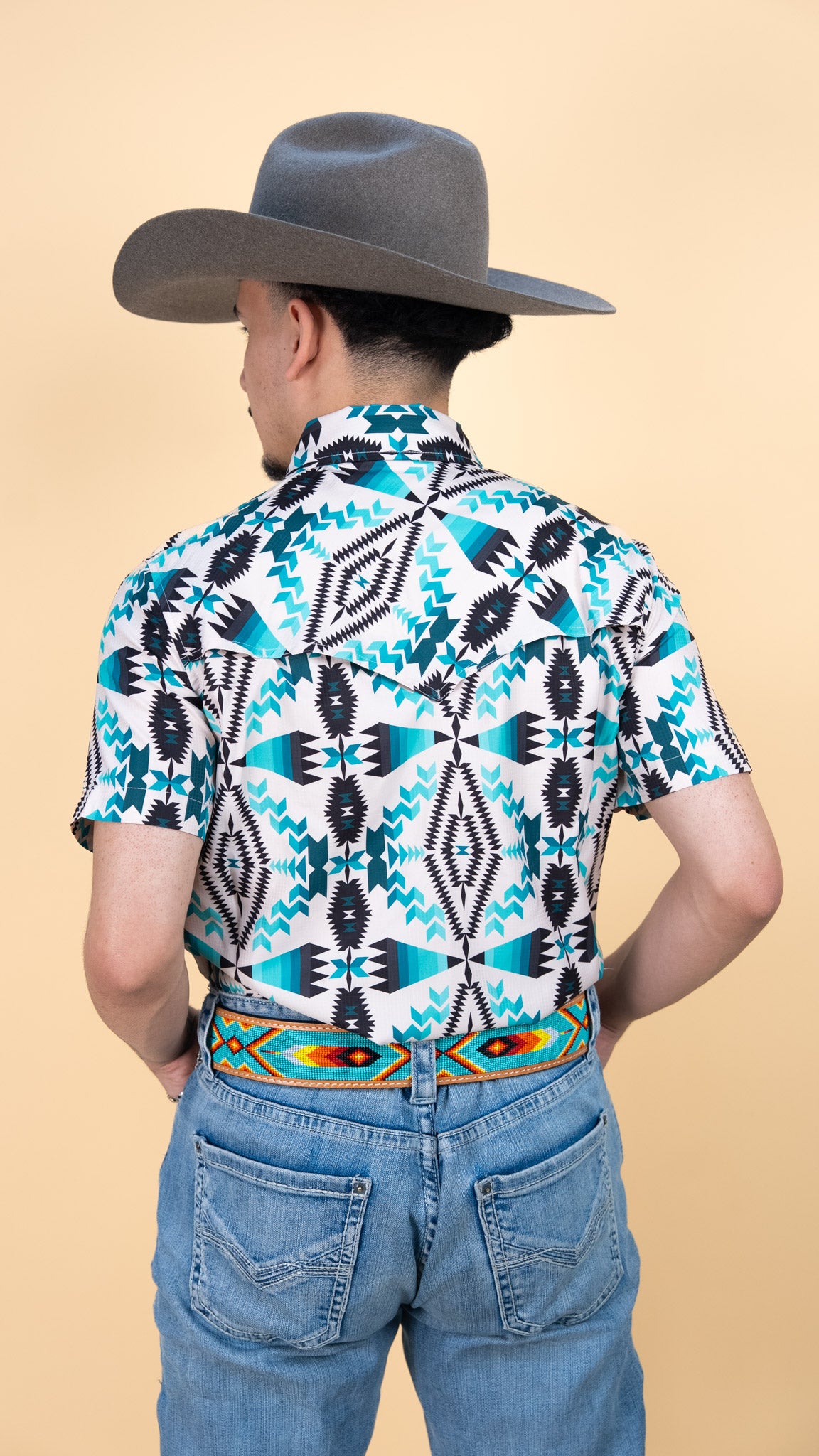 Rock & Roll Short Sleeve Allen Pearl Snap