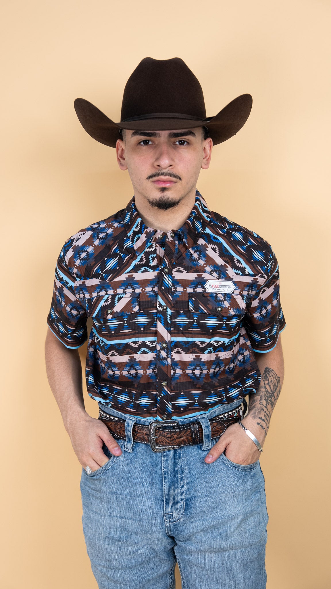Rock & Roll Short Sleeve Osborn Pearl Snap