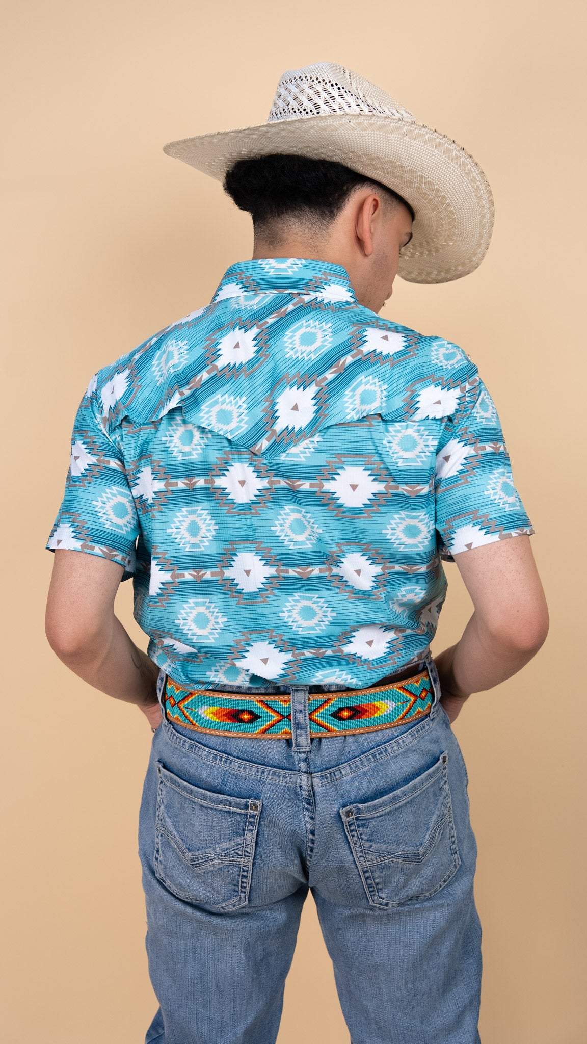 Rock & Roll Short Sleeve Gallup Pearl Snap