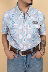 Rock & Roll Short Sleeve Tuner Pearl Snap