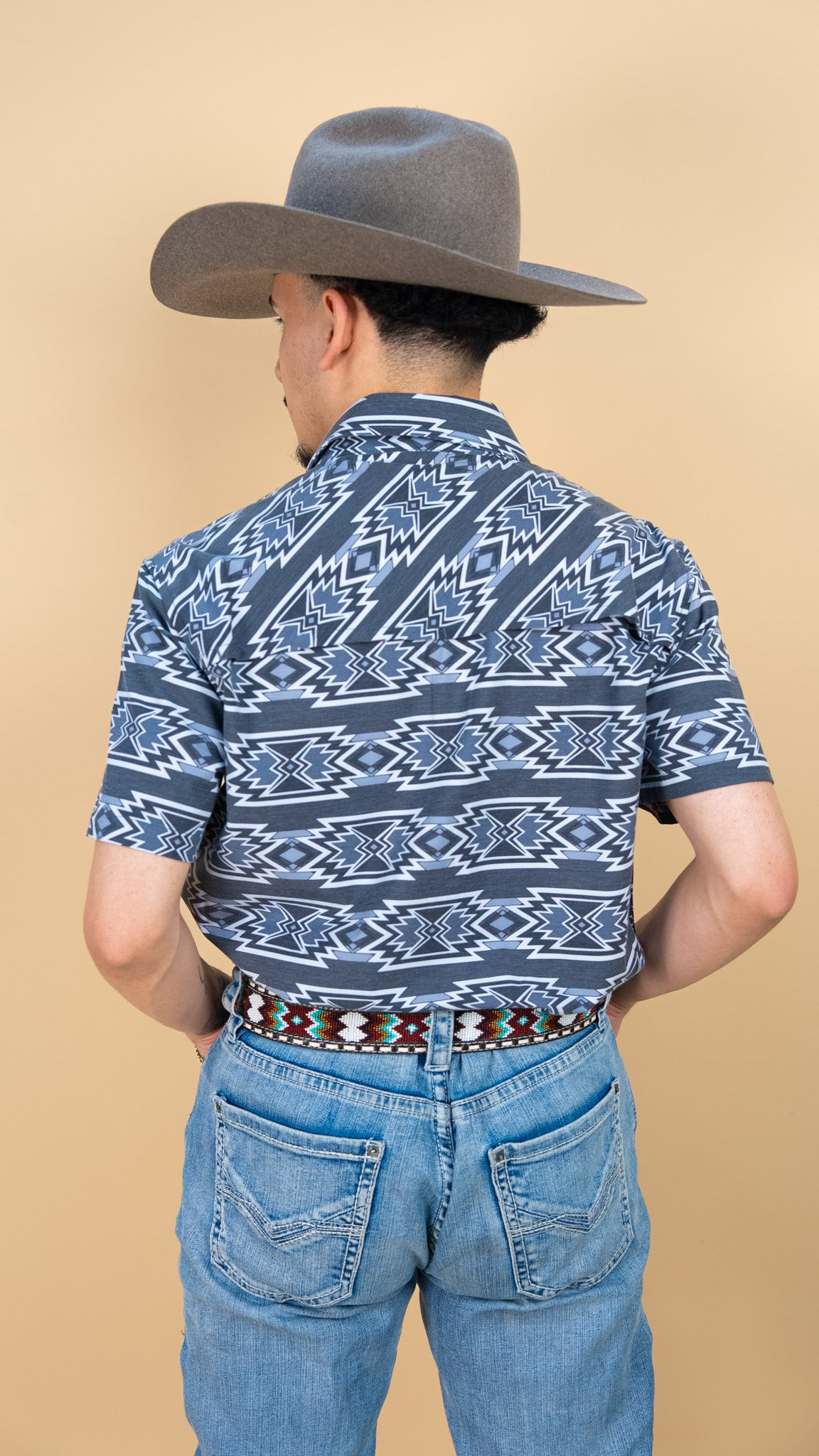Rock & Roll Short Sleeve Harris Pearl Snap