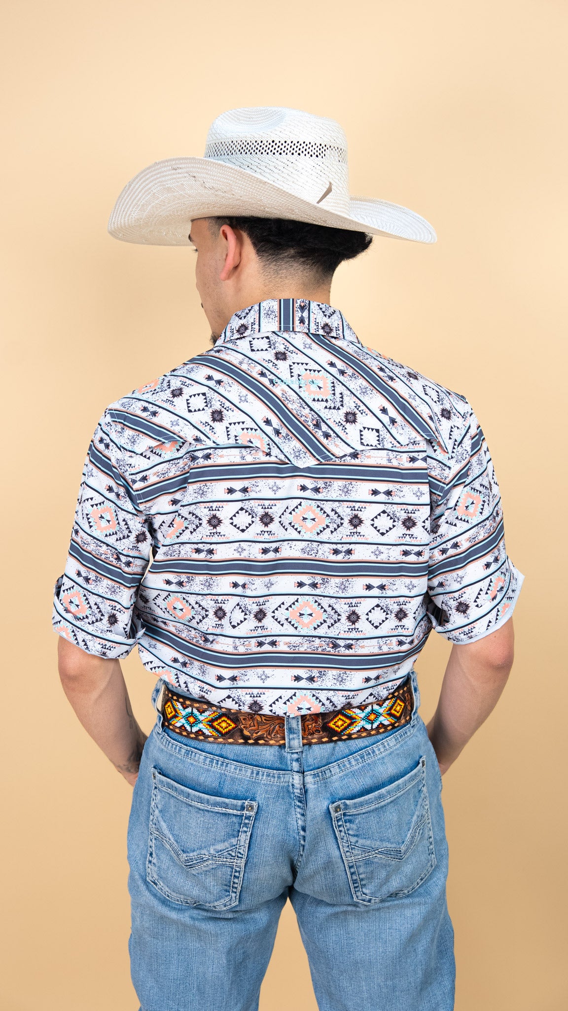 Cuero Line Short Sleeve Cade Pearl Snap