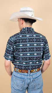 Cuero Line Short Sleeve Purdy Button Up