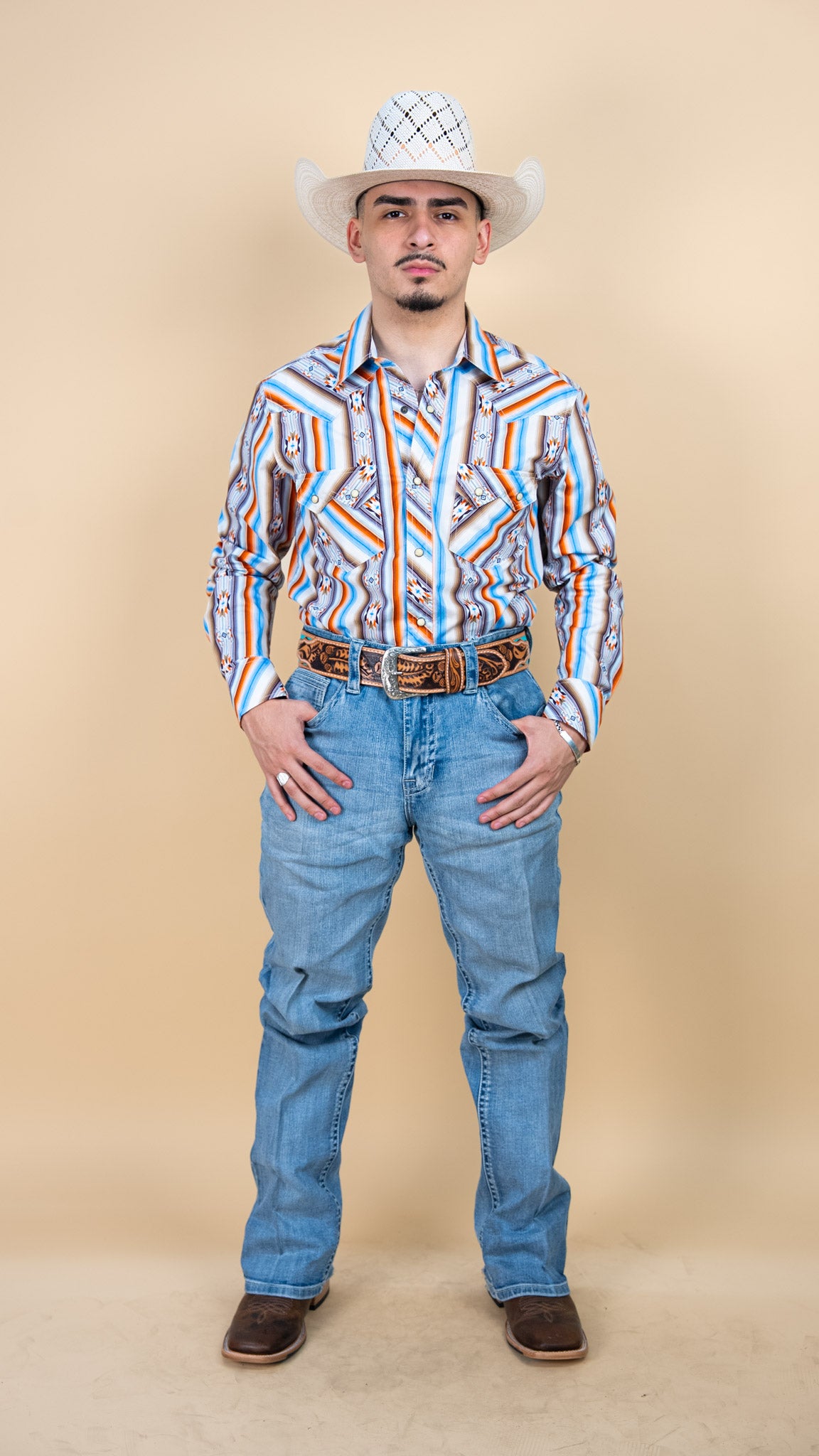 Rock & Roll Long Sleeve Brendel Pearl Snap