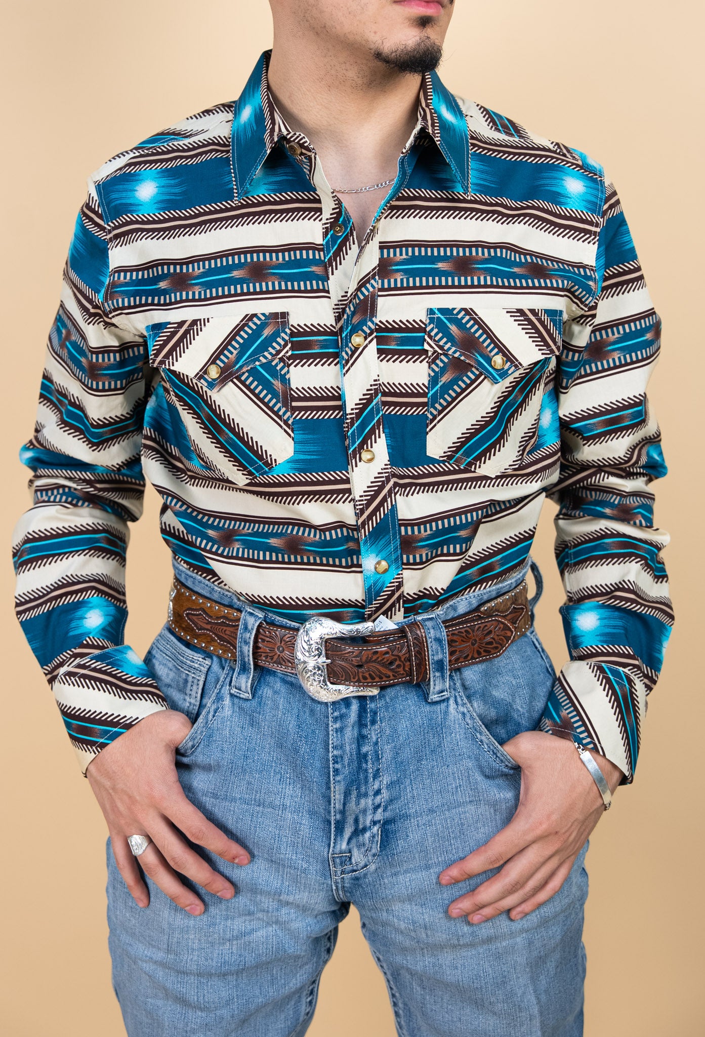 Rock & Roll Long Sleeve Bartch Pearl Snap