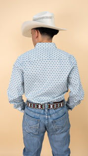 Platini Long Sleeve Pline Button Up