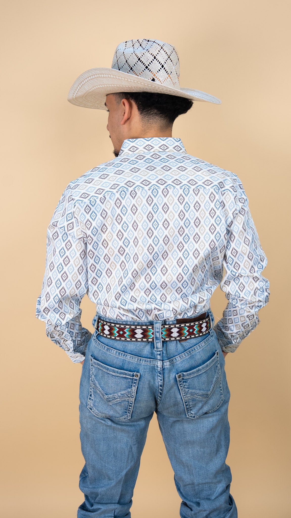Platini Long Sleeve  Perry Button Up