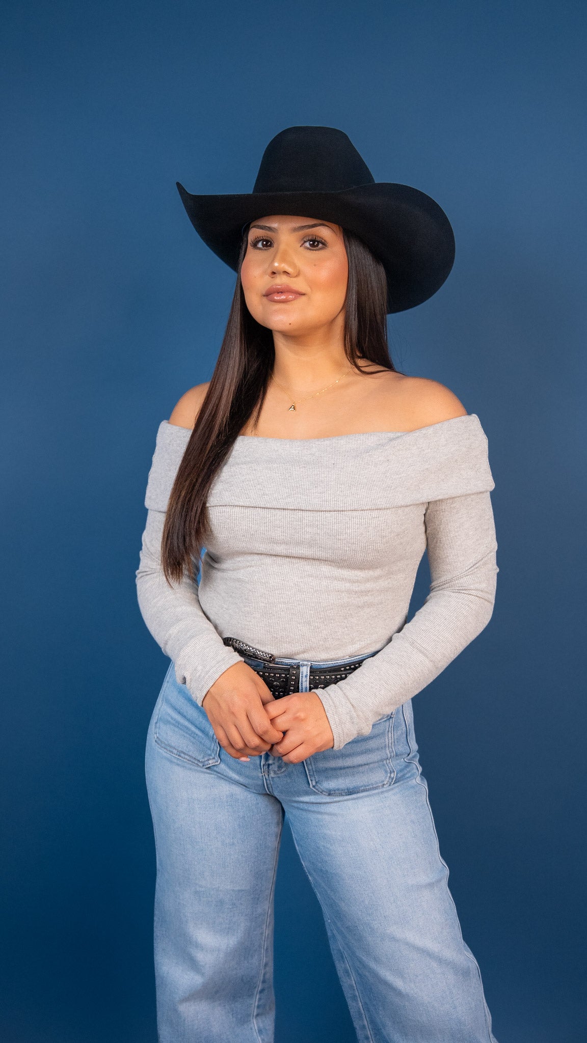 Cozy Ribbed Off-the-Shoulder Top