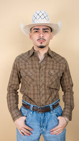 Platini Long Sleeve Barron Pearl Snap