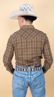 Platini Long Sleeve Barron Pearl Snap