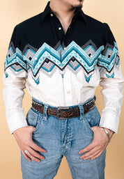 Panhandle Long Sleeve Mosby Pearl Snap