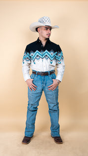 Panhandle Long Sleeve Mosby Pearl Snap