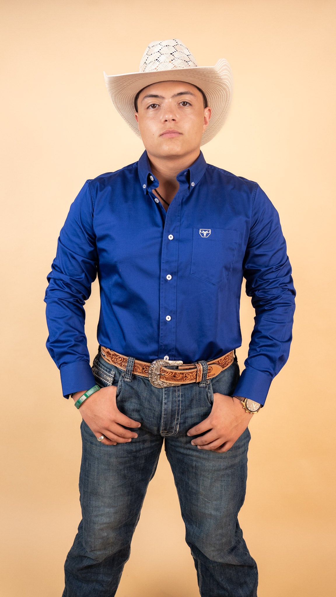 Platini Long Sleeve Rolex Button Up