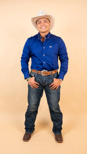 Platini Long Sleeve Rolex Button Up