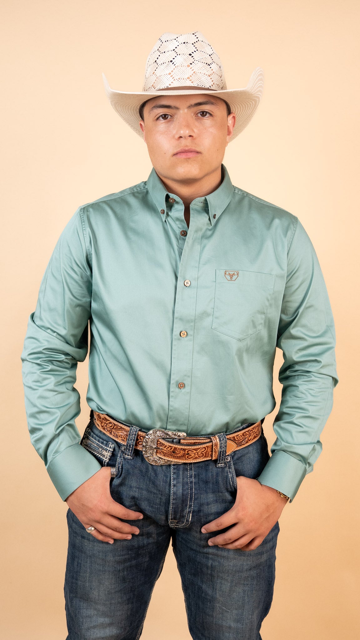 Platini Long Sleeve Rolex Button Up