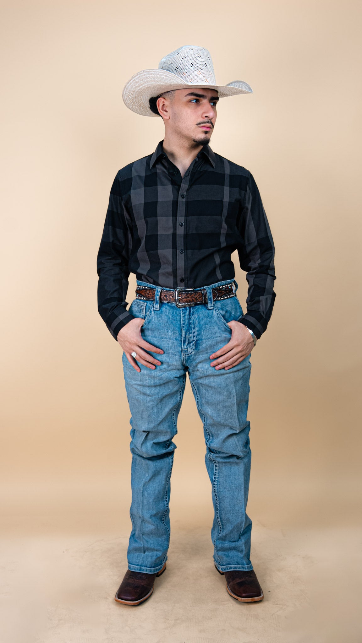 Baldelli Western Long Sleeve Dion Button Up