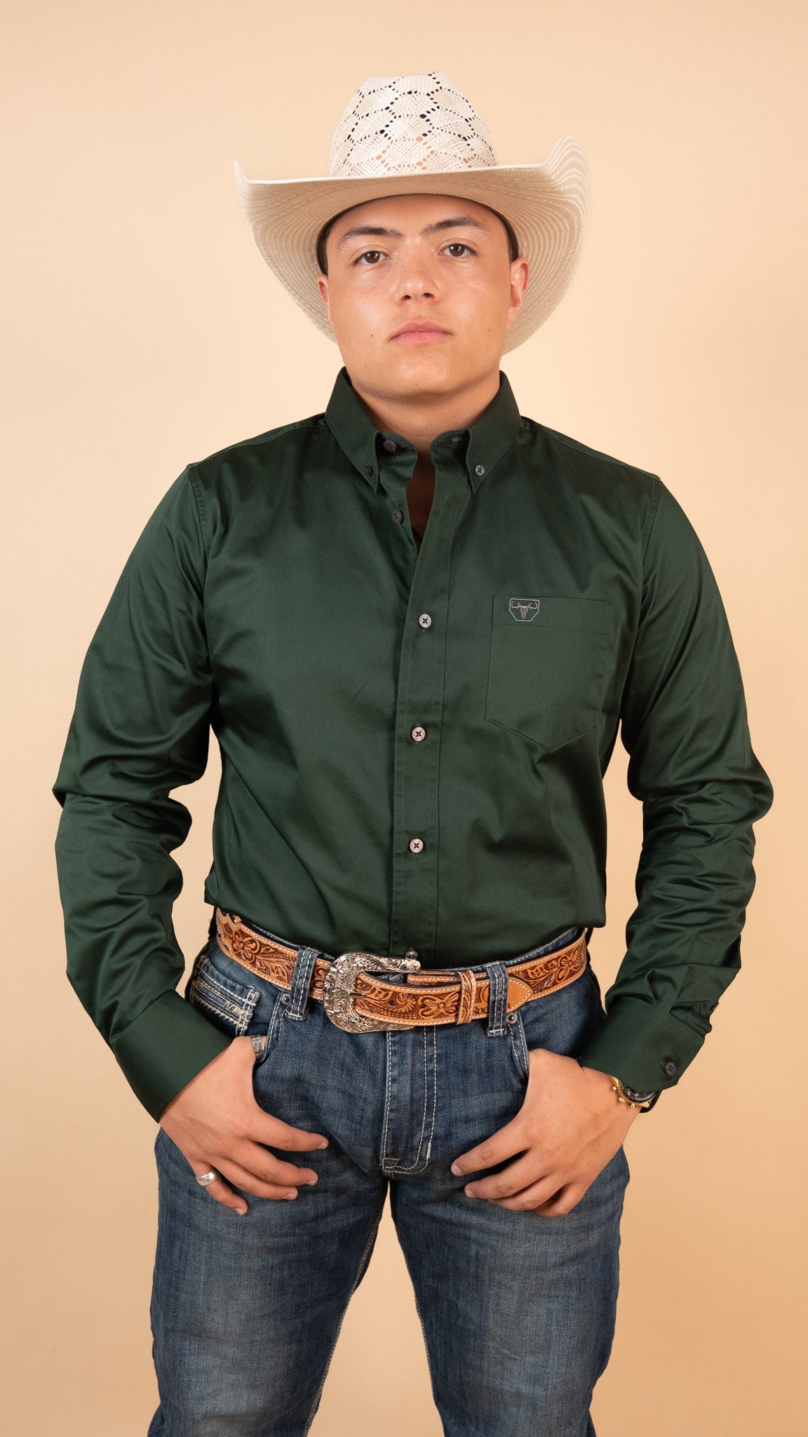 Platini Long Sleeve Rolex Button Up