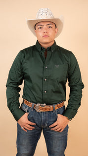 Platini Long Sleeve Rolex Button Up
