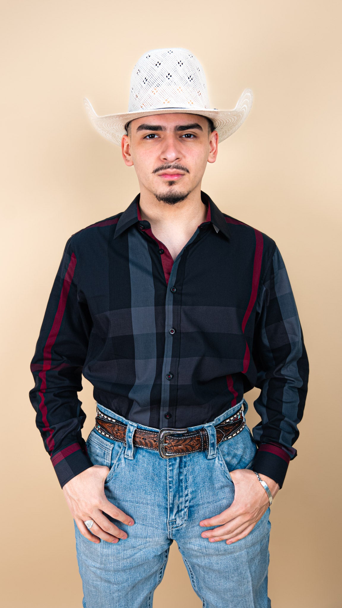 Baldelli Western Long Sleeve Dion Button Up