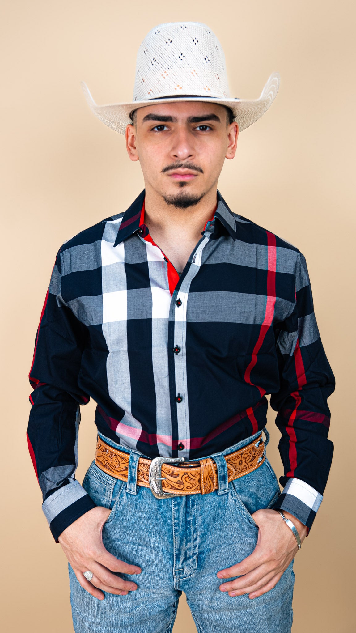 Baldelli Western Long Sleeve Dion Button Up