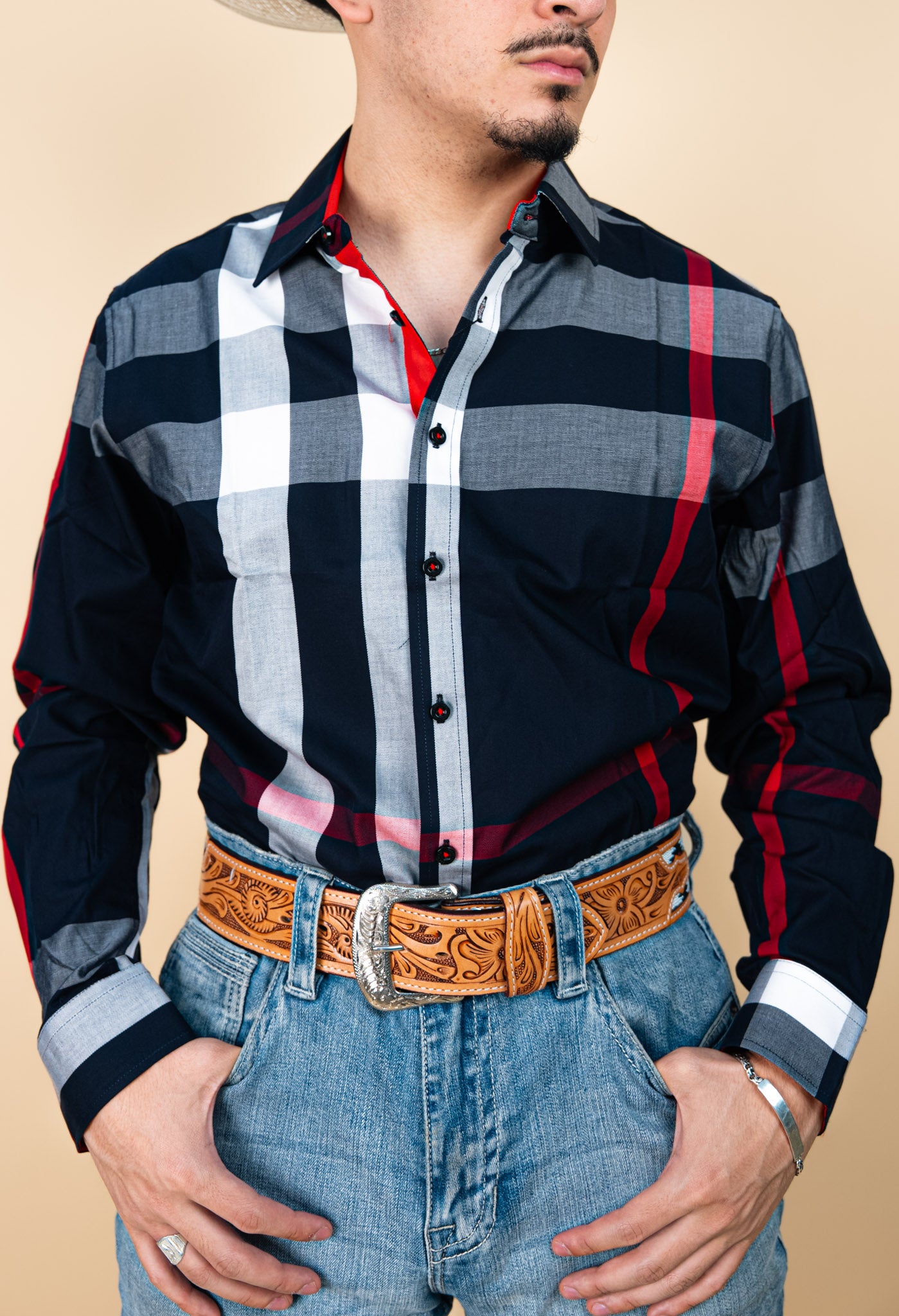 Baldelli Western Long Sleeve Dion Button Up