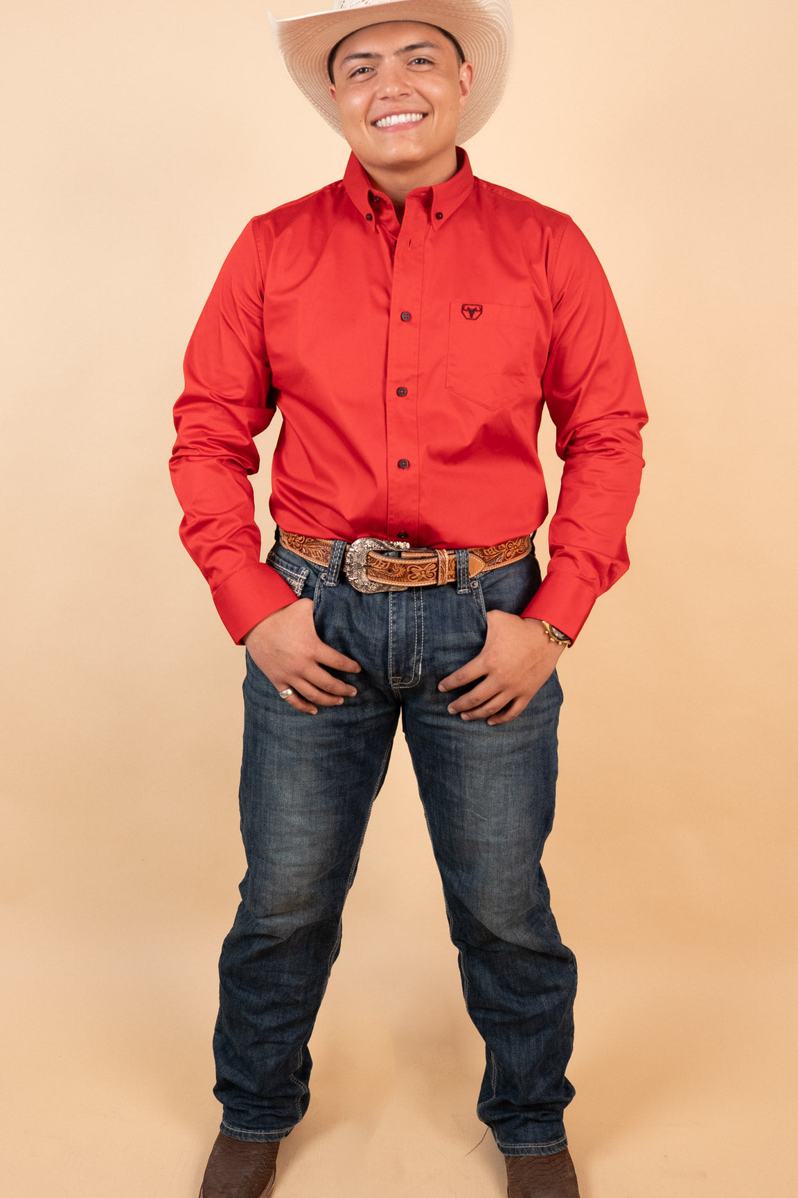 Platini Long Sleeve Rolex Button-Up