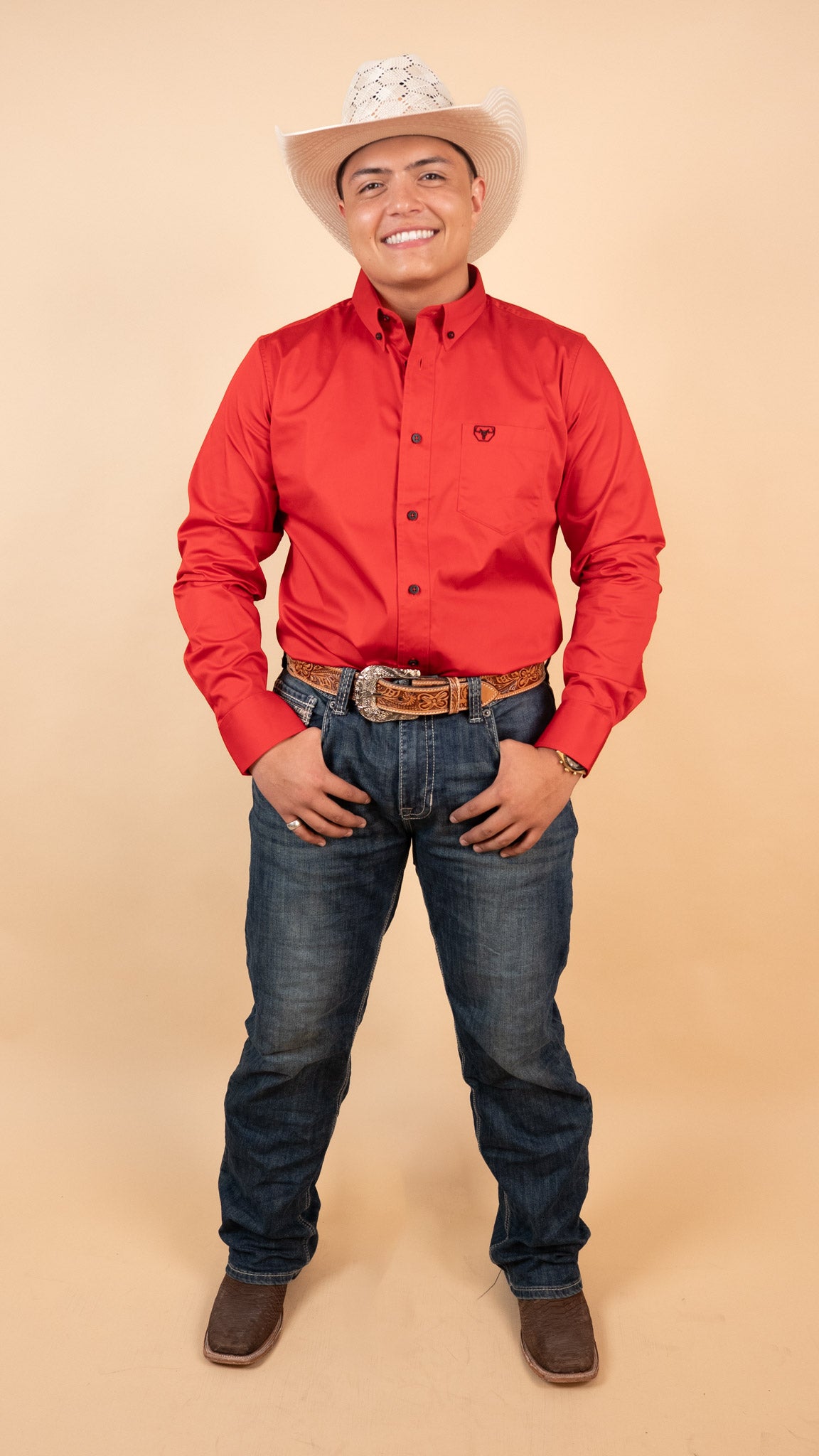 Platini Long Sleeve Rolex Button Up