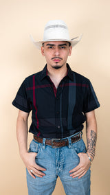 Baldelli Western Short Sleeve Dion Button Up
