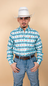 Cuero Line Long Sleeve Blair Button Up