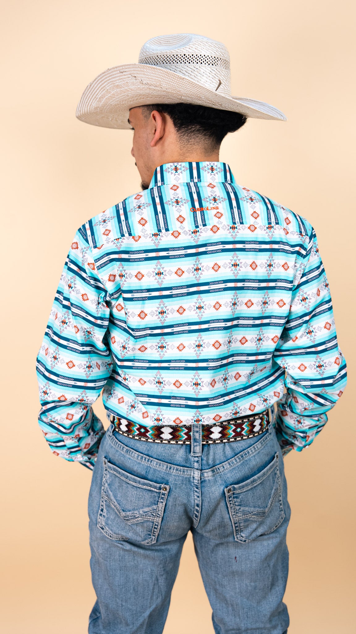 Cuero Line Long Sleeve Blair Button Up