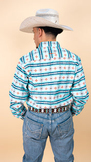 Cuero Line Long Sleeve Blair Button Up