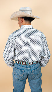 Cuero Line Long Sleeve Franks Button Up